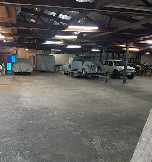 Vehicle storage paeroa